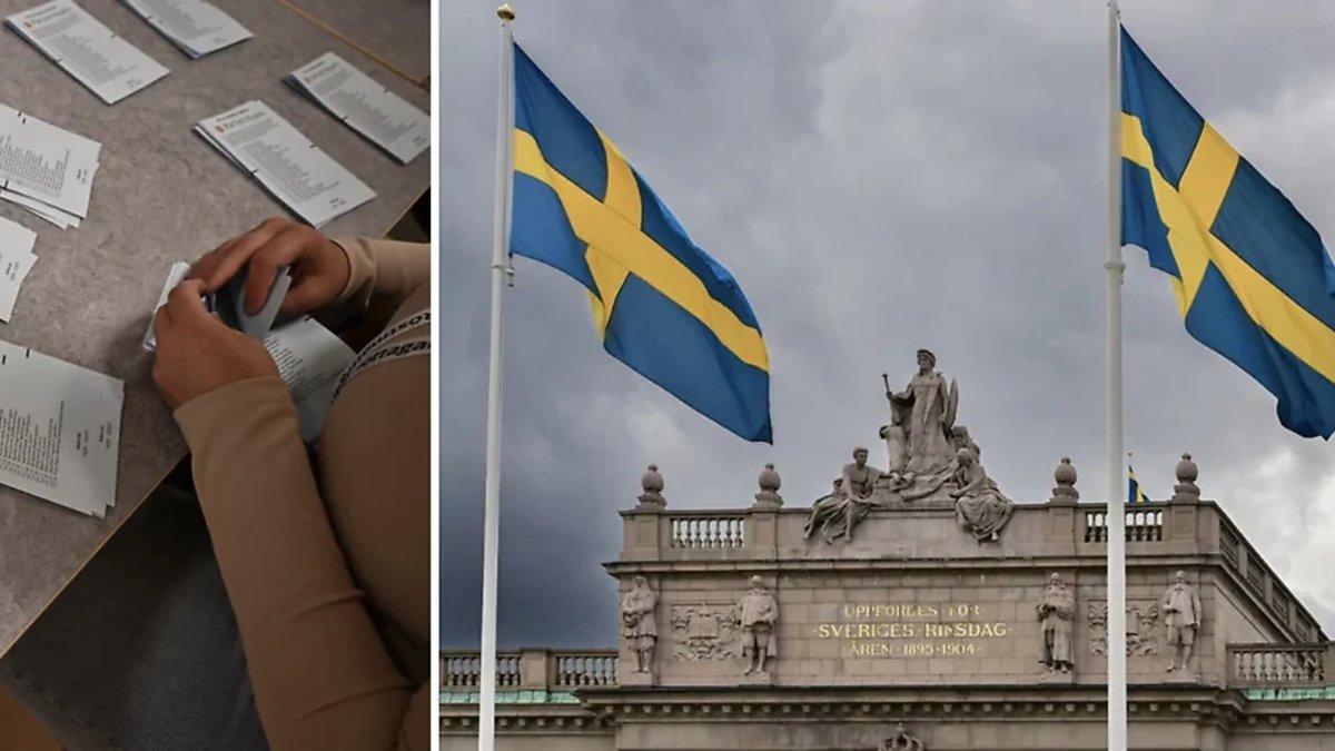 Sverige går mot ett valresultat. Nu väntas slutbeskedet på onsdagen.